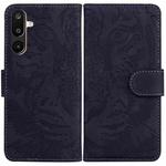 For Samsung Galaxy M16 5G / F16 5G / M36 5G Tiger Embossing Pattern Flip Leather Phone Case(Black)