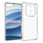 For Redmi Note 14 Pro+ 5G Shockproof Non-slip Thickening TPU Phone Case(Transparent)