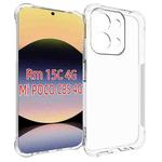 For Redmi 15C 4G 171.5mm / Poco C85 4G Shockproof Non-slip Thickening TPU Phone Case(Transparent)