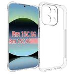 For Redmi 15C 5G / 4G 173.1mm Shockproof Non-slip Thickening TPU Phone Case(Transparent)