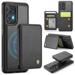 For Samsung Galaxy A52s 5G JEEHOOD J05 Business Magnetic Style RFID Leather Phone Case(Black)