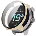 For Suunto Race S PC + Tempered Glass Film Integrated Watch Protective Case(Ivory White)