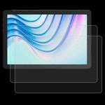 For Cubot Tab 60 10.1 2pcs 9H 0.3mm Explosion-proof Tempered Glass Film