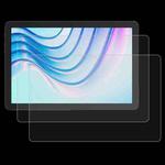 For Cubot Tab 65 10.1 inch 2pcs 9H 0.3mm Explosion-proof Tempered Glass Film