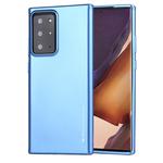 For Samsung Galaxy Note20 Ultra GOOSPERY I JELLY METAL TPU Case(Blue)