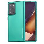For Samsung Galaxy Note20 Ultra GOOSPERY I JELLY METAL TPU Case(Green)