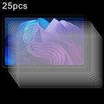 For TechLife Pad Plus 12 inch 25pcs 9H 0.3mm Explosion-proof Tempered Glass Film