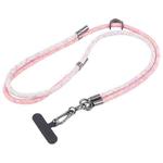 Color Match Adjustable Mobile Phone Anti-lost Long Lanyard(Pink)