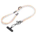 Color Match Adjustable Mobile Phone Anti-lost Long Lanyard(Orange Colorful)