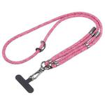 8mm Adjustable Mobile Phone Anti-lost Long Lanyard(Rose Red)