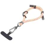 8mm Adjustable Mobile Phone Anti-lost Short Lanyard(Orange Colorful)