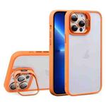 For iPhone 13 Pro U1 Invisible Lens Holder Acrylic + TPU Shockproof Phone Case(Orange)