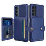 For Samsung Galaxy A05s Magnetic Wallet Card Bag Leather Phone Case(Blue)