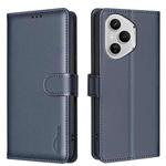 For Honor 400 Pro Global 160.8mm Litchi Texture RFID Anti-theft Leather Phone Case(Blue)