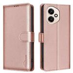 For Honor 400 Global 156.5mm Litchi Texture RFID Anti-theft Leather Phone Case(Gold)