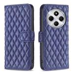 For Redmi 14C 4G Diamond Lattice Wallet Flip Leather Phone Case(Blue)