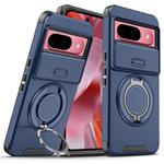 For Google Pixel 9 / 9 Pro Sliding Camshield Ring Holder Phone Case(Blue)