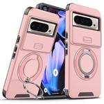 For Google Pixel 9 Pro XL Sliding Camshield Ring Holder Phone Case(Pink)