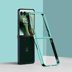 For Motorola Razr 60 Ultra 6D Electroplating PC Shockproof Phone Case(Green)