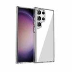 For Samsung Galaxy S23 Ultra 5G Ice Transparent Series TPU + PC + Acrylic Hybrid Phone Case(Transparent)