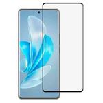 For vivo S17 Pro Full Glue 9H HD 3D Curved Edge Tempered Glass Film(Black)