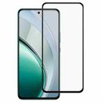 For vivo Y200 Full Glue 9H HD 3D Curved Edge Tempered Glass Film(Black)