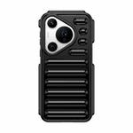 For Huawei Pura 70 Pro+ Capsule Series Candy Color TPU Phone Case(Black)