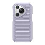 For Huawei Pura 70 Capsule Series Candy Color TPU Phone Case(Purple)