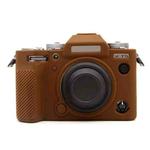 For FUJIFILM X-T5 Soft Silicone Protective Case(Coffee)