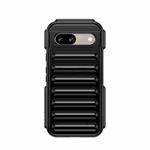 For Google Pixel 8a Capsule Series Candy Color TPU Phone Case(Black)