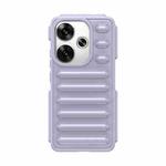 For Xiaomi Poco F6 Capsule Series Candy Color TPU Phone Case(Purple)