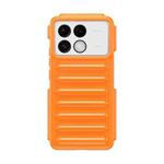 For Xiaomi Poco F6 Pro Capsule Series Candy Color TPU Phone Case(Orange)