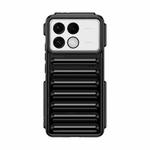 For Xiaomi Poco F6 Pro Capsule Series Candy Color TPU Phone Case(Black)