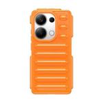 For Xiaomi Poco M6 Pro 4G Capsule Series Candy Color TPU Phone Case(Orange)