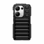 For Xiaomi Poco M6 Pro 4G Capsule Series Candy Color TPU Phone Case(Black)