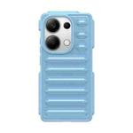 For Xiaomi Poco M6 Pro 4G Capsule Series Candy Color TPU Phone Case(Blue)