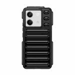 For Xiaomi Poco X6 Capsule Series Candy Color TPU Phone Case(Black)