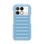 For Xiaomi Poco X6 Pro Capsule Series Candy Color TPU Phone Case(Blue)