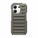 For Redmi Note 13 4G Global Capsule Series Candy Color TPU Phone Case(Transparent Grey)