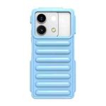 For Redmi Note 13 5G Global Capsule Series Candy Color TPU Phone Case(Blue)