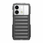 For Redmi Note 13 5G Global Capsule Series Candy Color TPU Phone Case(Transparent Grey)