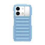 For Redmi Note 13R Pro Capsule Series Candy Color TPU Phone Case(Blue)