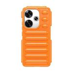 For Redmi Turbo 3 Capsule Series Candy Color TPU Phone Case(Orange)