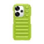 For Redmi Turbo 3 Capsule Series Candy Color TPU Phone Case(Green)