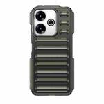 For Redmi 13 4G Capsule Series Candy Color TPU Phone Case(Transparent Grey)