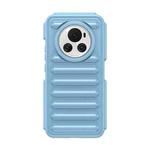 For Honor Magic6 Capsule Series Candy Color TPU Phone Case(Blue)