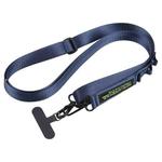 B1 Nylon Webbing Anti-lost Mobile Phone Long Lanyard(Blue)