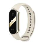 For Xiaomi Smart Band 9 / 8 MIJOBS Metal Buckle Solid Color Silicone Watch Band(Grey)