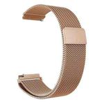 For Garmin Lily 2 14mm Milan Stainless Steel Watch Band(Rose Gold)