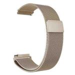 For Garmin Lily 2 14mm Milan Stainless Steel Watch Band(Vintage Gold)